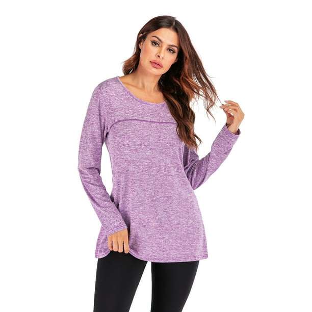 iClosam Womens Short Sleeve Tunic Workout Tops Yoga Activewear Wicking Shirt Running T-Shirt iClosam Womens Short Sleeve Tunic Workout Tops Yoga Activewear Wicking Shirt Running T-Shirt